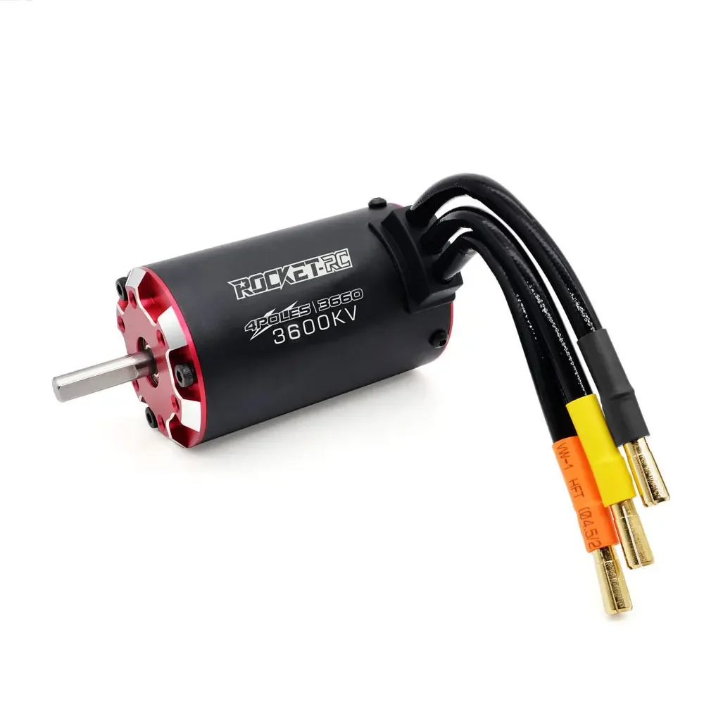 Surpass Hobby Rocket Supersonic V2 Waterproof 3660 Brushless Motor 90A 60A ESC Combo for 1/8 1/10 RC Car Boat Tank Vehicle