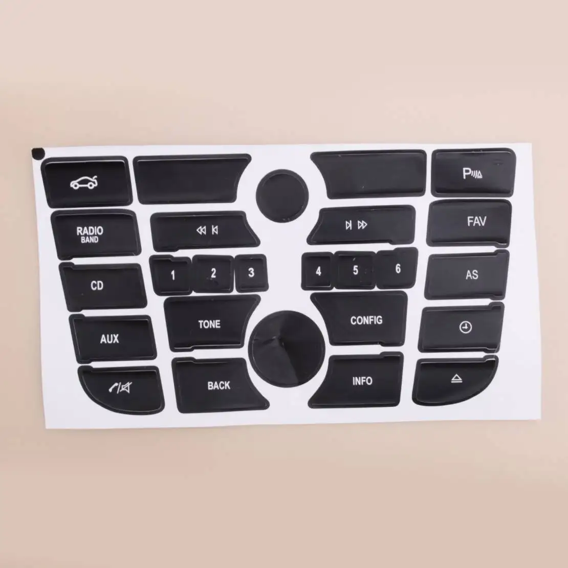 Набор наклеек для ремонта кнопок CD-радио, подходит для Opel Astra J Vauxhall Holden, новый Набор наклеек для ремонта кнопок CD-радио, подходит для Opel Astra J Vauxhall Holden, новый