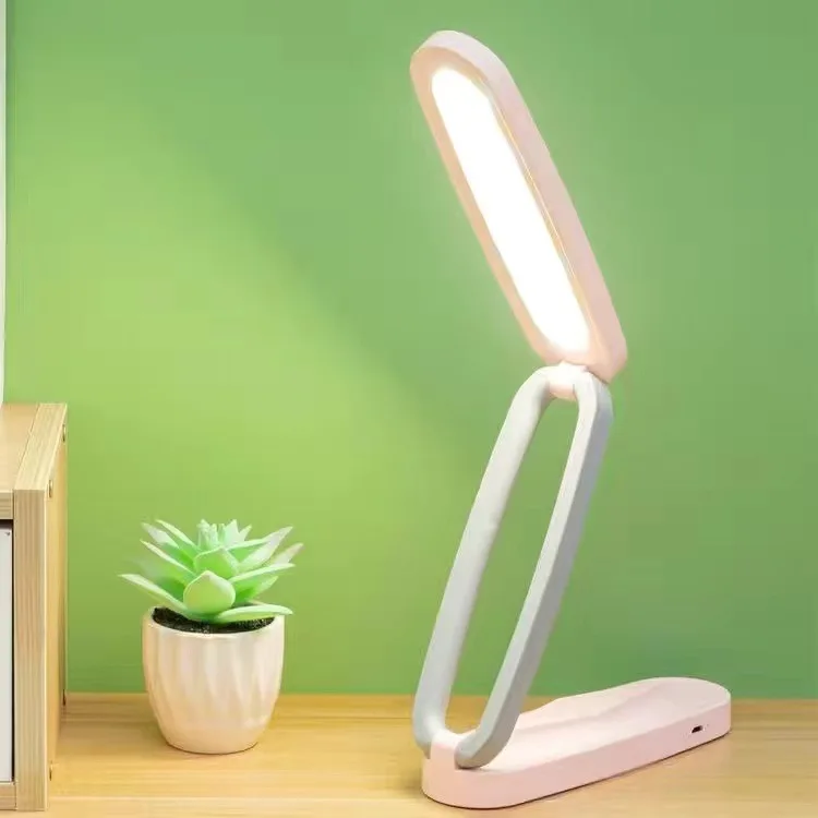 Modern Minimalist Folding Reading Eye Protection Lighting Small Night Light for Night Learning LED Desk Lamp