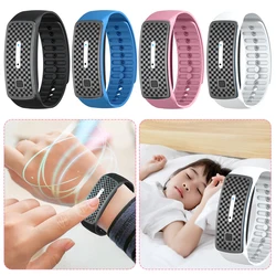 Ultrasonic Mosquito Insect Repellent Band Portable Electronic Mosquito Repeller Anti-mosquito Bracelet Watch for Adults and Kids