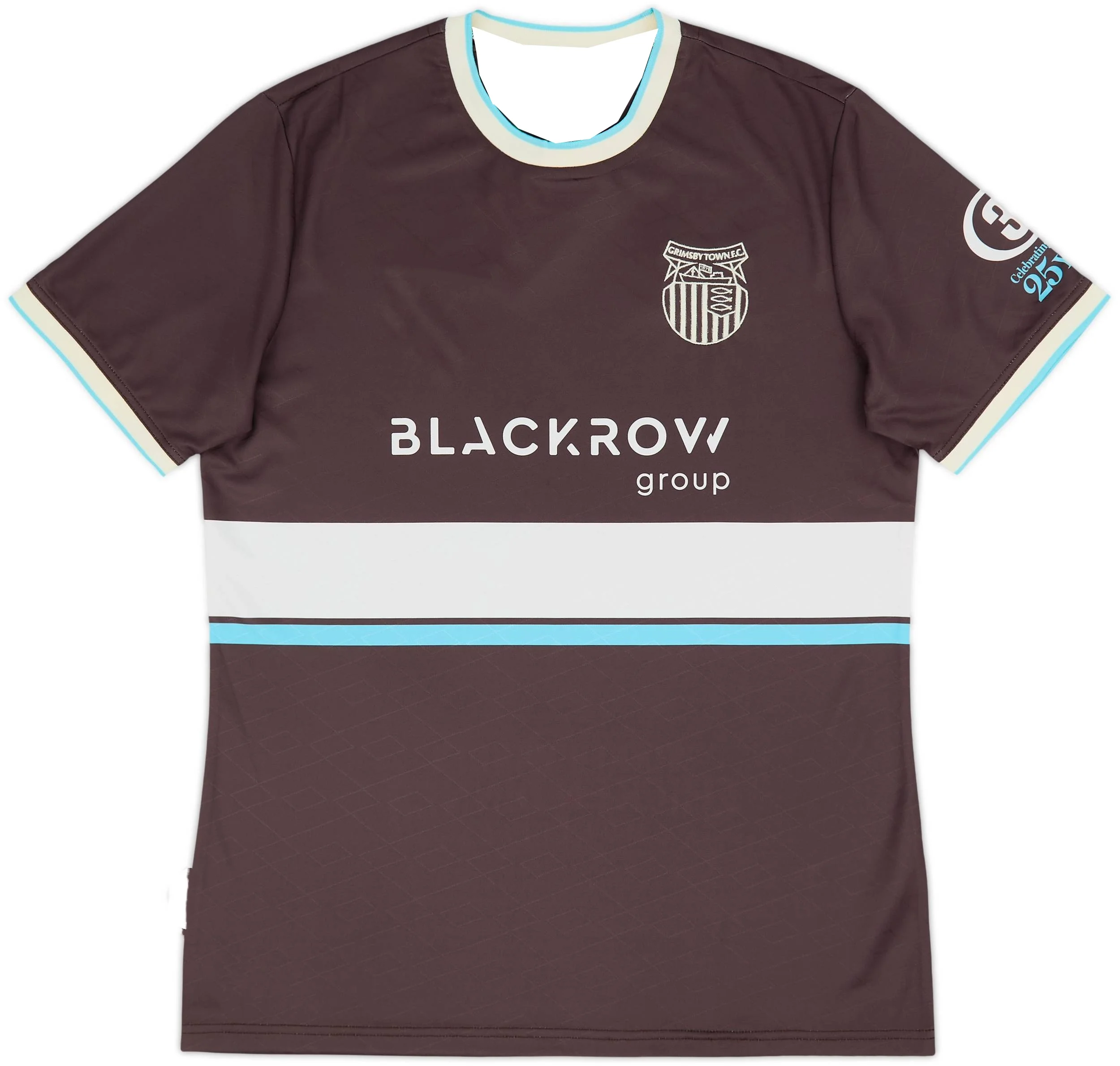 26-27 Neues Grimsby Town FC Herren Fußballtrikot 3D-Druck Familienkleidung Y2K Übergroß Lässig Schnelltrocknend Atmungsaktiv – Detail 4
