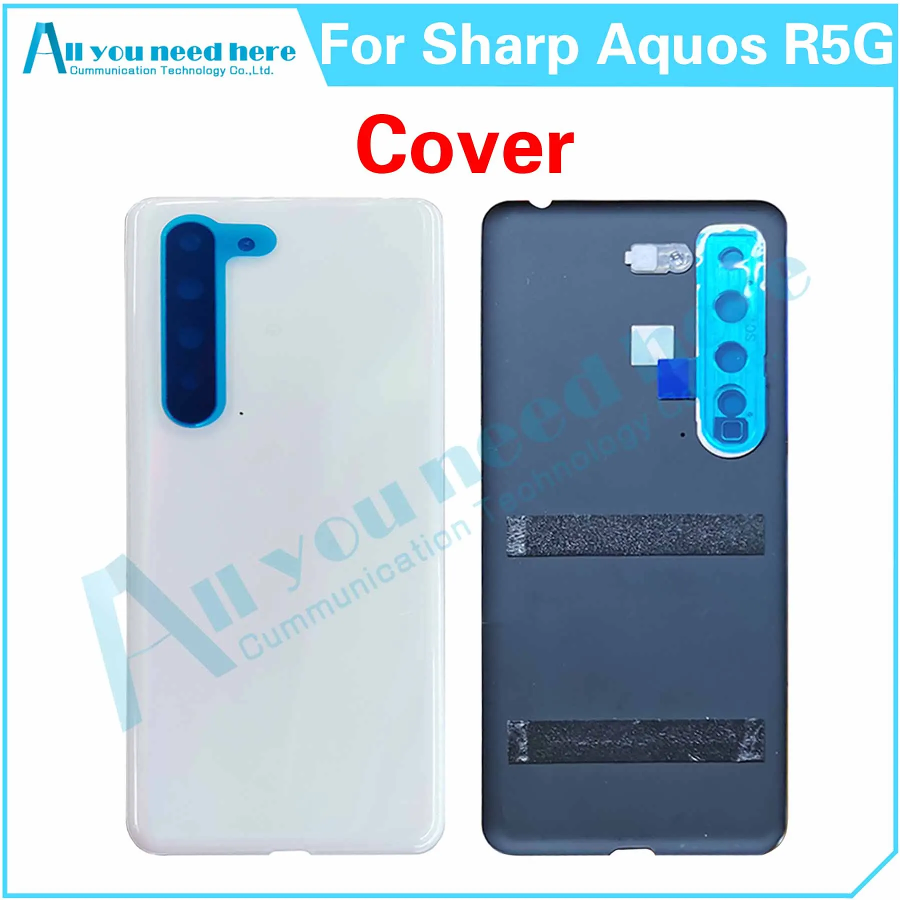 100% Test For Sharp Aquos R5 R5G SH-51A SHG01 SH-R50 LCD Display Touch Screen Digitizer Assembly Back Cover Rear Case Frame