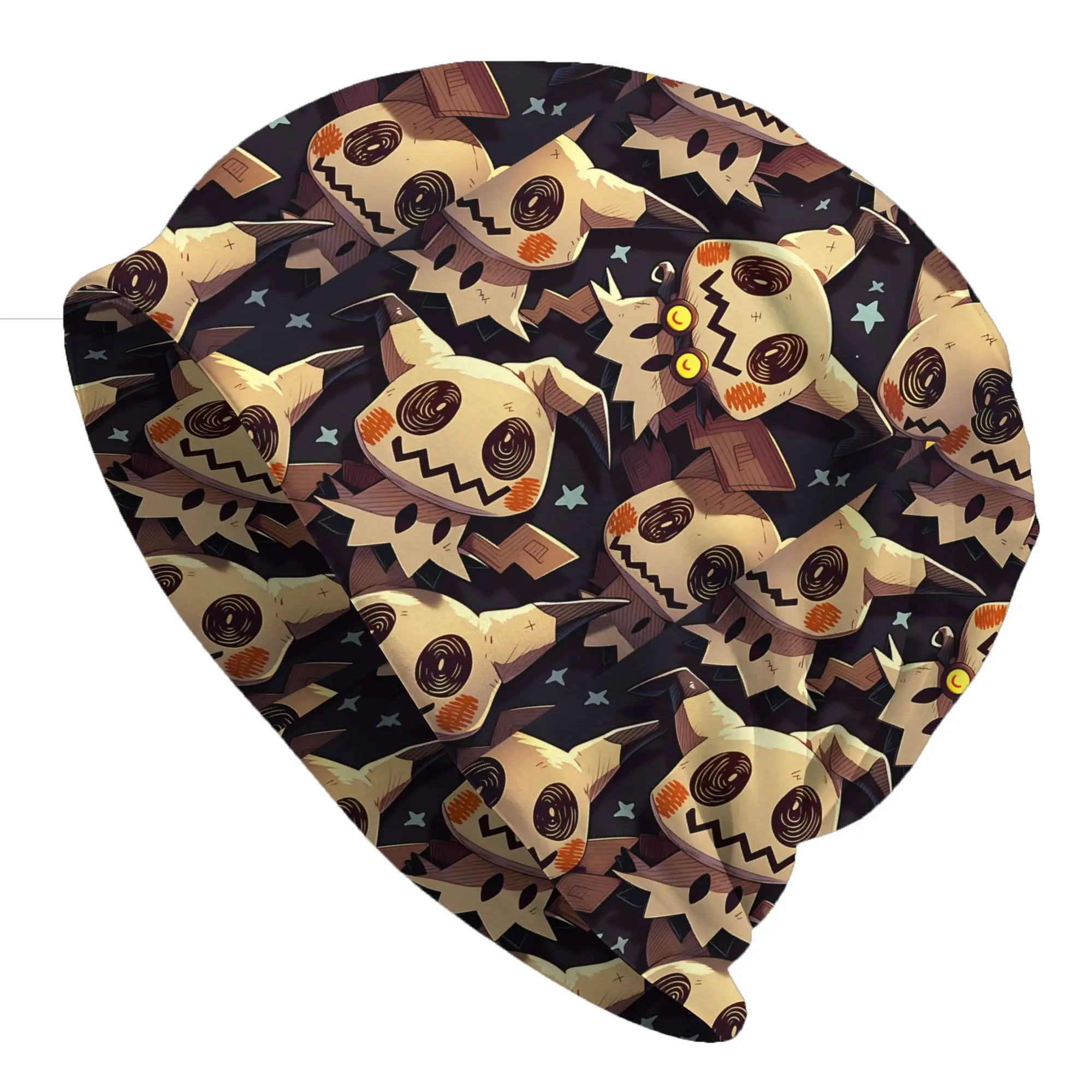 Autumn Styles Bonnet  Men Women's Thin Hat Pokemon Mimikyu Spotted Worn Collage Summer Cap Street Skullies Beanies Caps