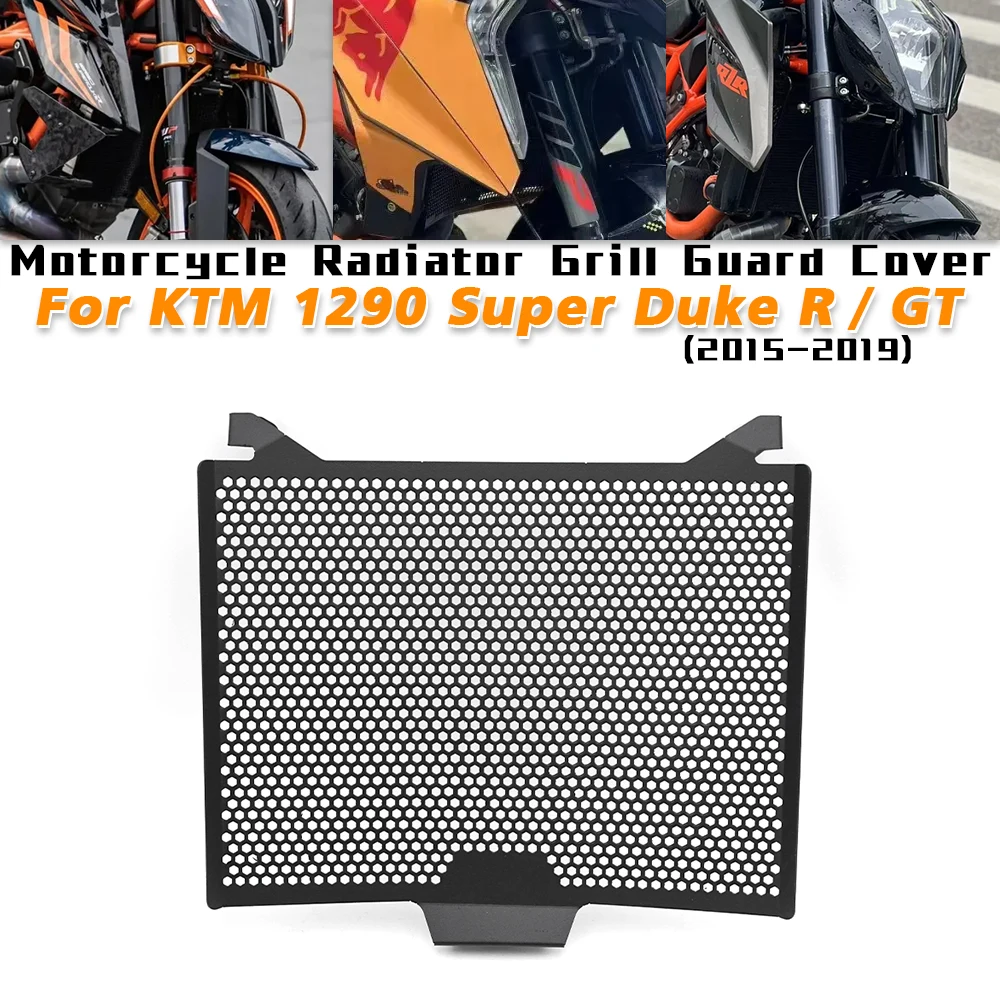 

For KTM 1290 Super Duke R / GT 2013-2019 Motorcycle Radiator Grill Guard Protection Cover Fit on KTM 1290 Super Duke GT 2018 19
