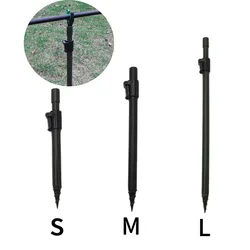 2PCS Carp Fishing Bank Sticks Bankstick Aluminium Rod Pod Support Fishing Accessories