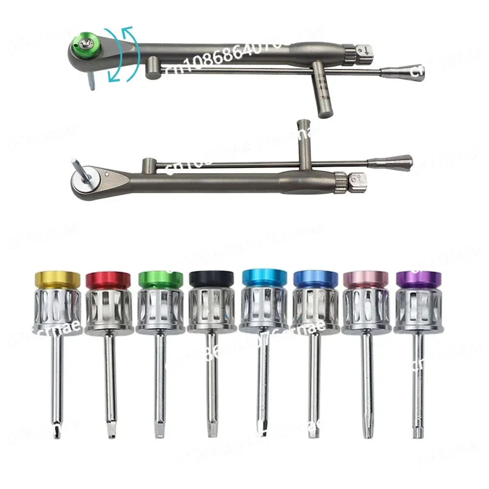 Dental Universal Implant Torque Screwdrivers Wrench Restoration Tools Universal Prothetic Kit Dentist Materials