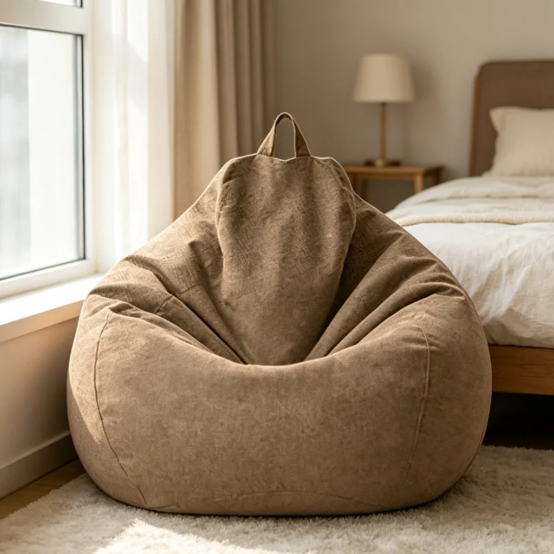 Bean Bag Chair Soft Plush Floo - Bedroom Furniture 评论和价格