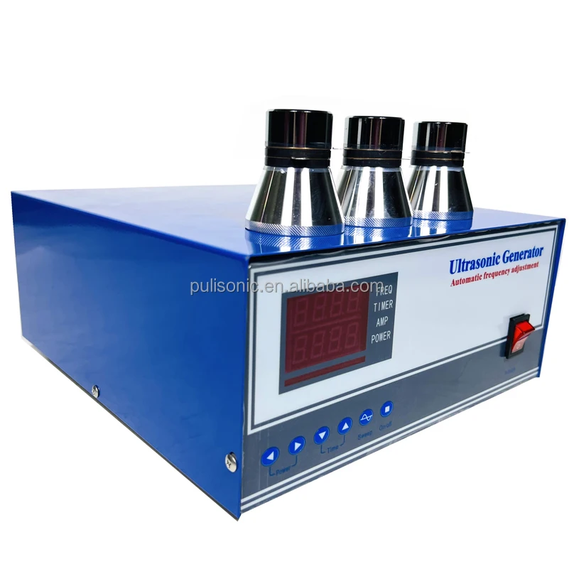 Afbeelding 6: 1200W energiezuinige ultrasone voeding voor het aandrijven van piëzo-elektrische transducers in reinigingsapparaat voor auto-onderdelen 28KHz-40KHz