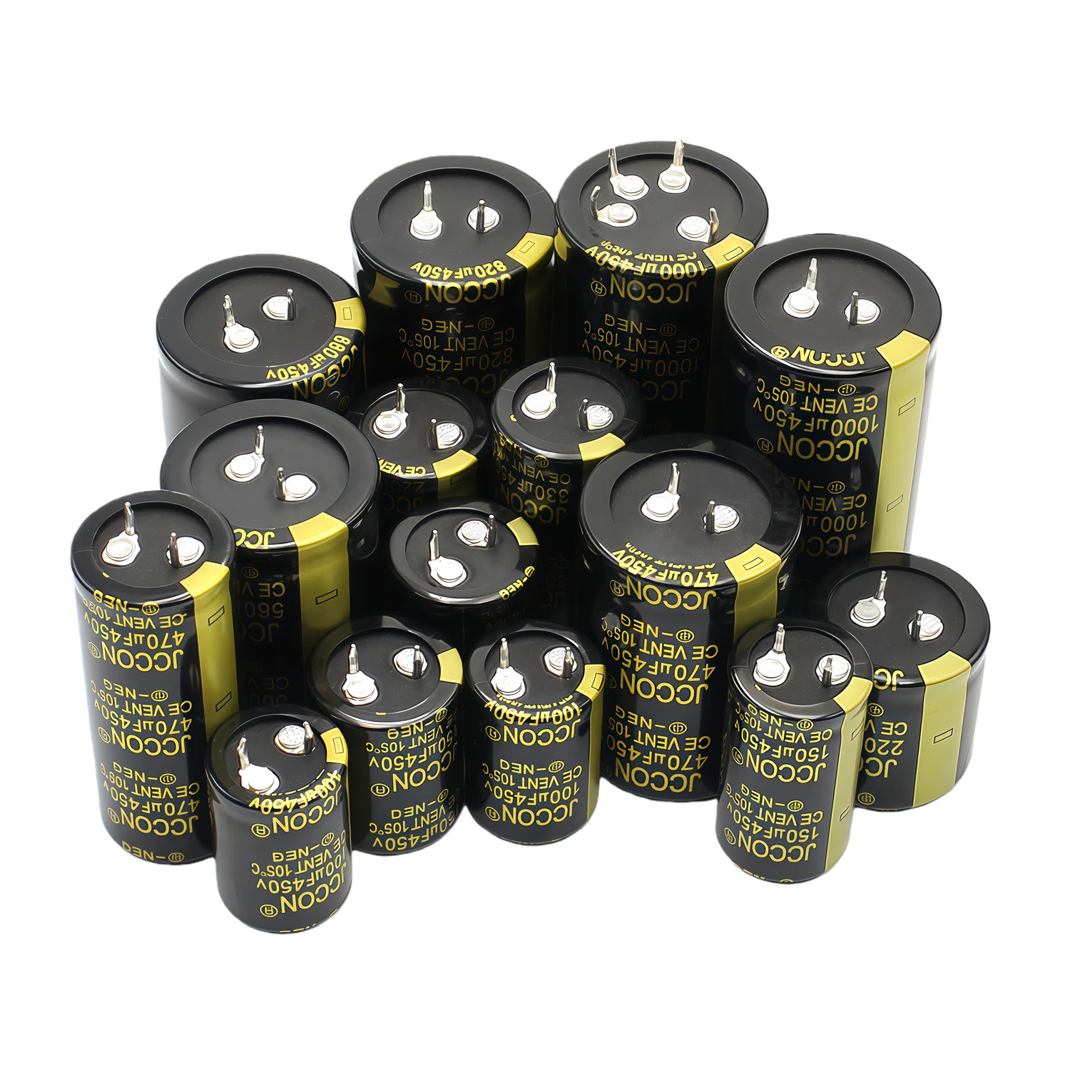 1 szt. JCCON 450V 100uf 150uf 180uf 220uf 330uf 470uf 560uf 680uf 820uf 1000uf 450 V Kondensator Inwertorowy do Ultradźwiękowej Maszyny do Spawania — zdjęcie produktu 3