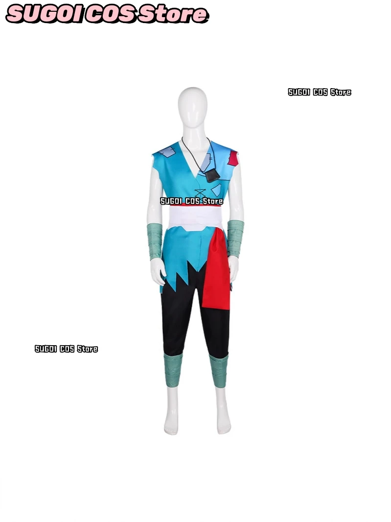 Panji Cosplay Anime Panji Tengkorak Costume Patchwork rétro bataille uniforme crâne masque accessoire ensemble Halloween déguisement costumes