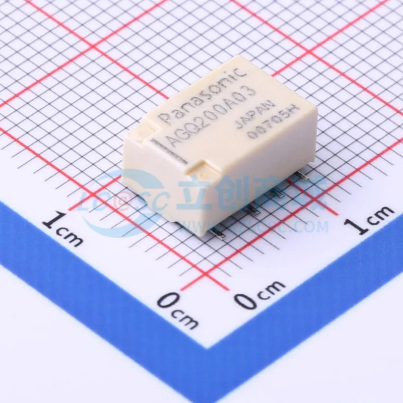 

1 PCS/LOTE AGQ200A03Z 3VDC 2A SMD 7.2x10.6mm 100% New and Original