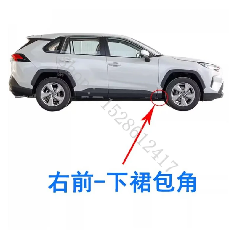 Originele fabrieks ABS carrosserie zijlijsten zijdeur decoratie bescherming voor Toyota Rav4 RAV 4 2020 2021~2024 auto-accessoires