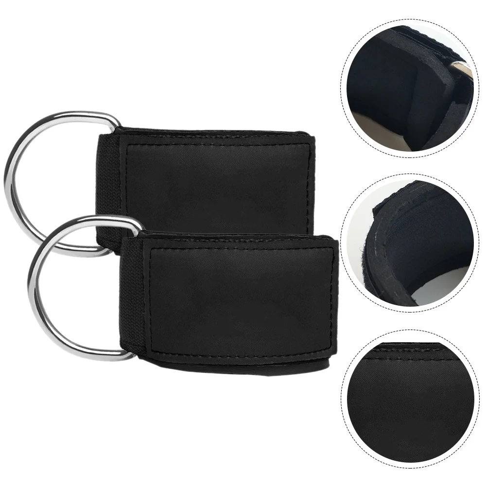 

2 Pcs Gym Accessories Strap Cable Machine Home Ankle Straps Attachment for Wraps Attachments Workout