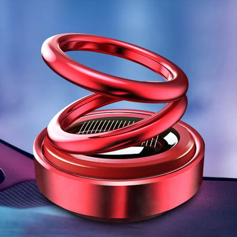 Rouleau rotatif à énergie solaire, produits de voiture, Spinner, suspension en alliage, Gyroscope, pointe supérieure, Gadgets technologiques, leurre