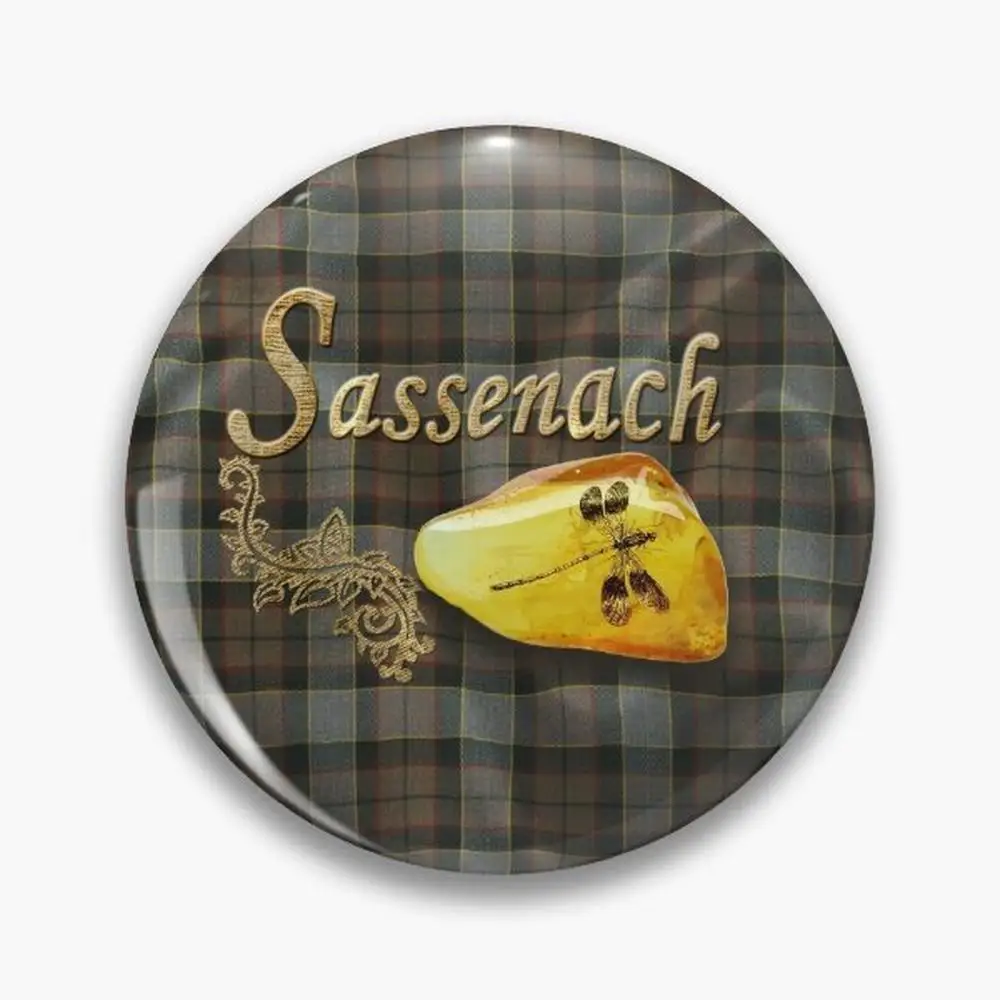 Sassenach, Outlander Pin Buttons Brooches  Jewelry Accessory Customize Brooch Fashion Lapel Badges