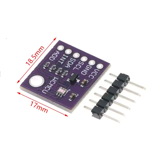 MCU-3001 OPT3001 ambient light sensor for human eye like measurement of light intensity, single-chip illuminance meter module