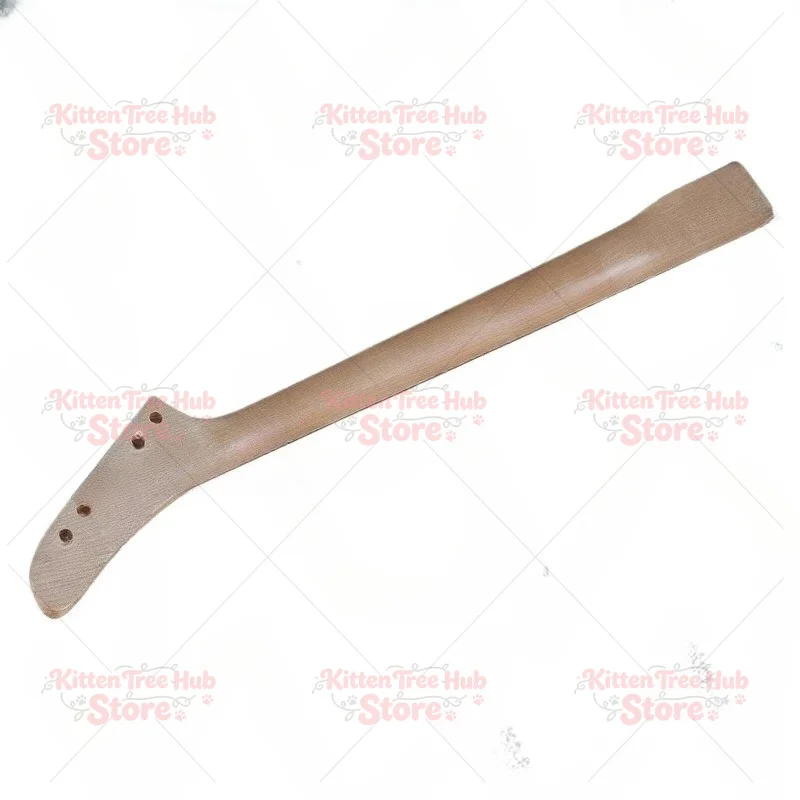 T-Handle Banana Head 6 Strings 24 Frets Rosewood Fingerboard Canadian Maple Matte 5.7 Wide Electric Guitar Neck