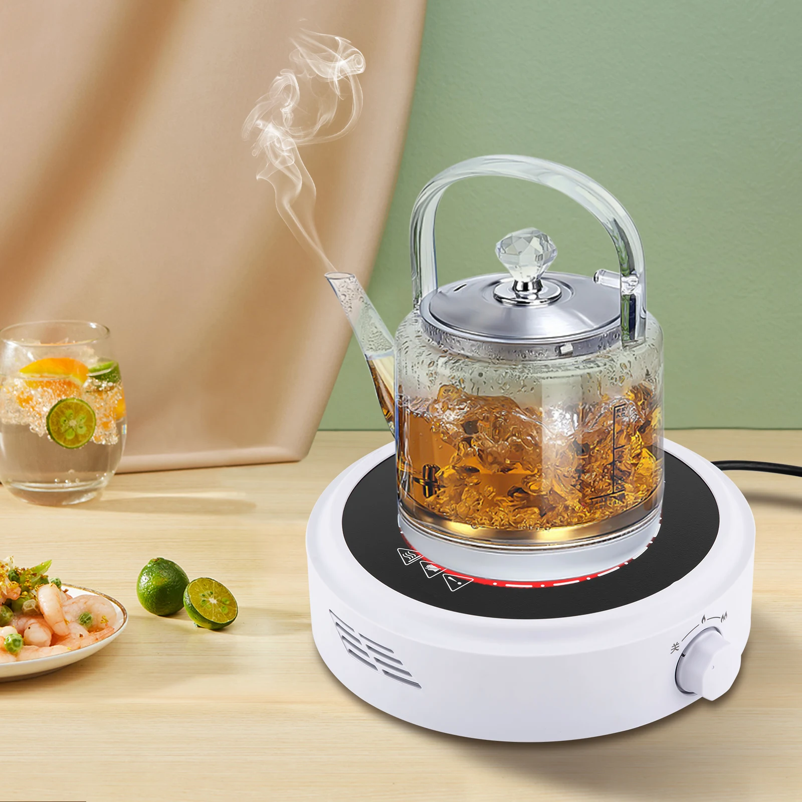 

GM-368 700 Вт 110 В электрическая керамическая плита горячая плита портативный электрический нагреватель плита бытовая чайница нагревательная печь