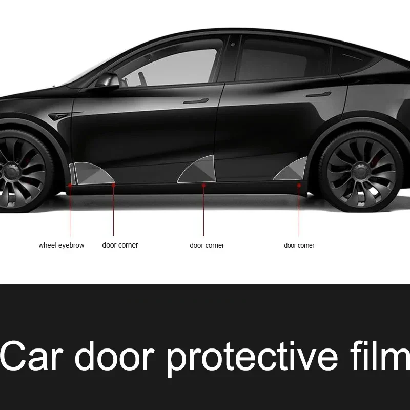 

Paint Protection Film Door 2 Side Invisible Wear-resistant TPU Fender Door Stickers Cover Scratches For Tesla Model 3/y Film