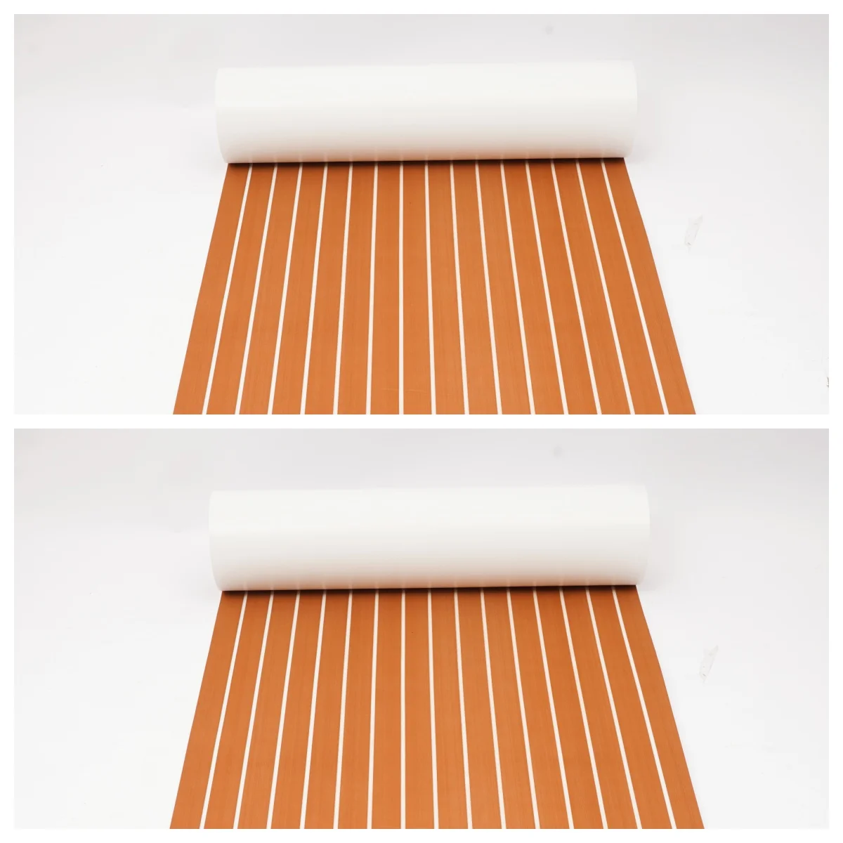 240 cm x 90 cm EVA-schuim teakhouten vloermat voor bootdek RV jacht zelfklevend waterdicht antislip snijdbaar upgrade niet gemakkelijk te vervormen
