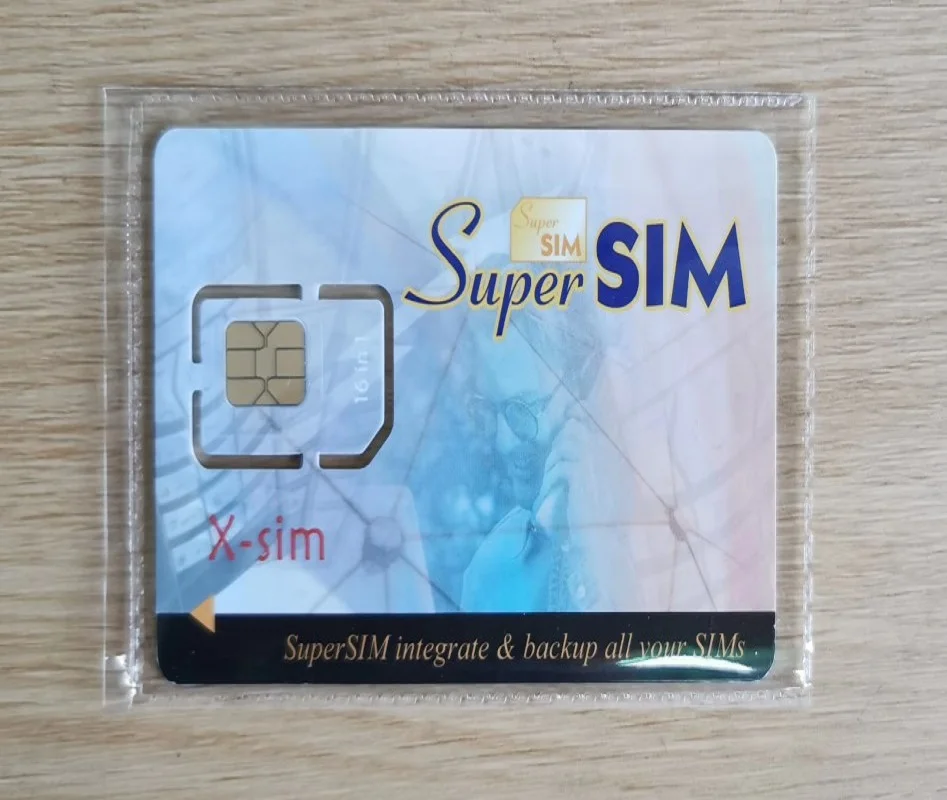 6 w 1 Max karta SIM telefon komórkowy Super karta zapasowa akcesorium do telefonu komórkowego 8.5x5.4x0.1 CM