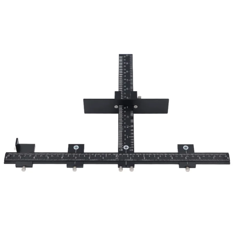

Cabinet Hardware Handle Jig Aluminum Alloy Door Template Tool Woodworking Drilling Hole Doweling Guide Punch Locator