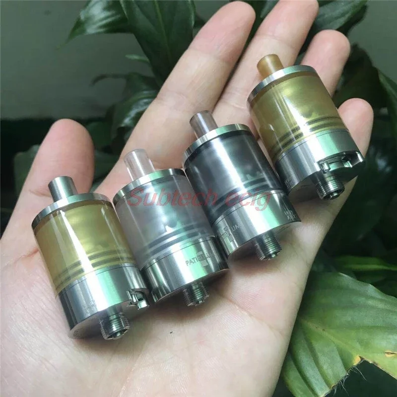 

Patibulum Unleashed MTL RTA Tank Single Coil Atomizer 3.5ml 22mm 316ss PEI Airflow Rebuildable Atomizer vs Holy V2 RTA Tanks