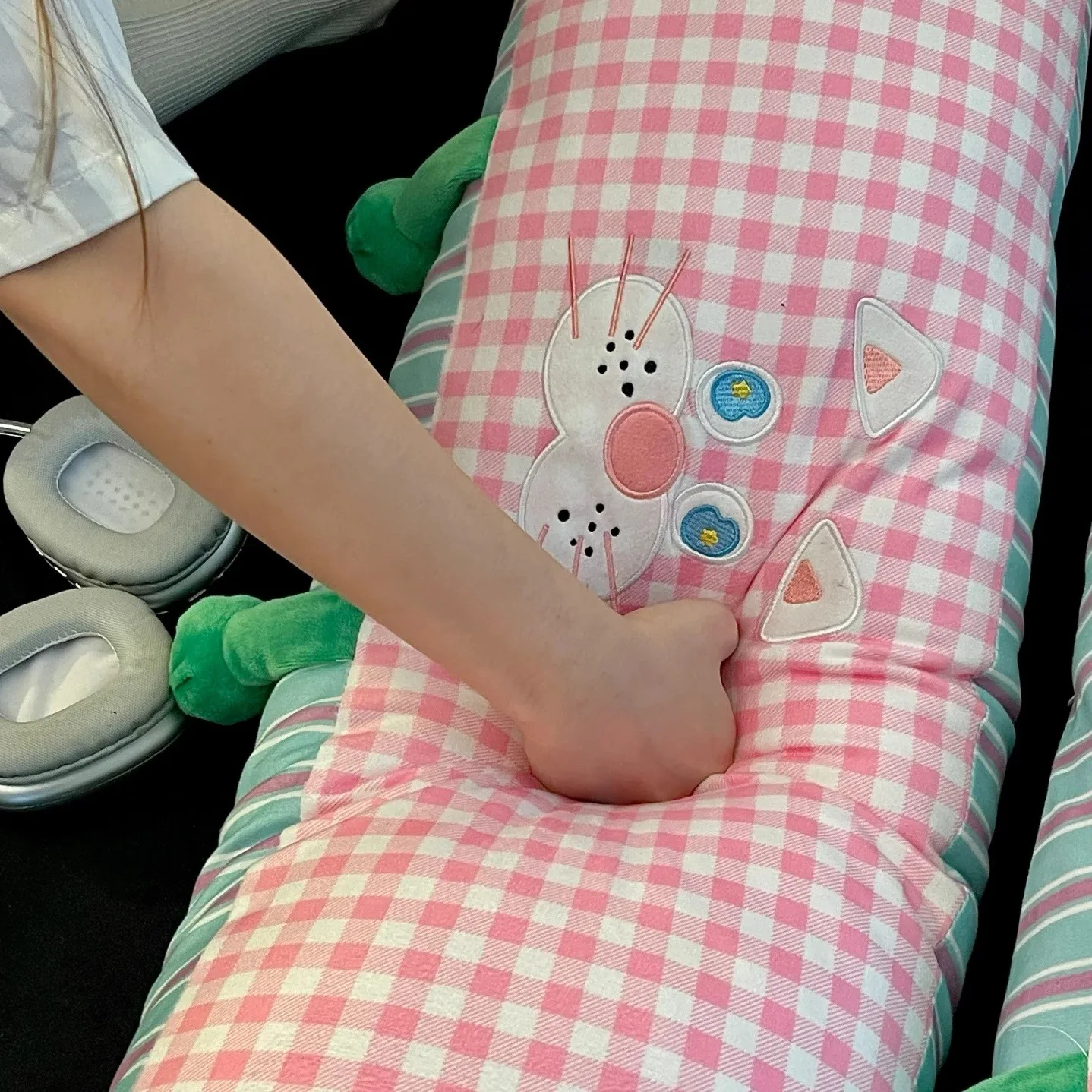 Cute Bedroom Sleep Bar Disassembly Laundry Bed Bed Side Leg Pillow Side Sleeping Pad Boys Pillow Girls Dopamine Cushion