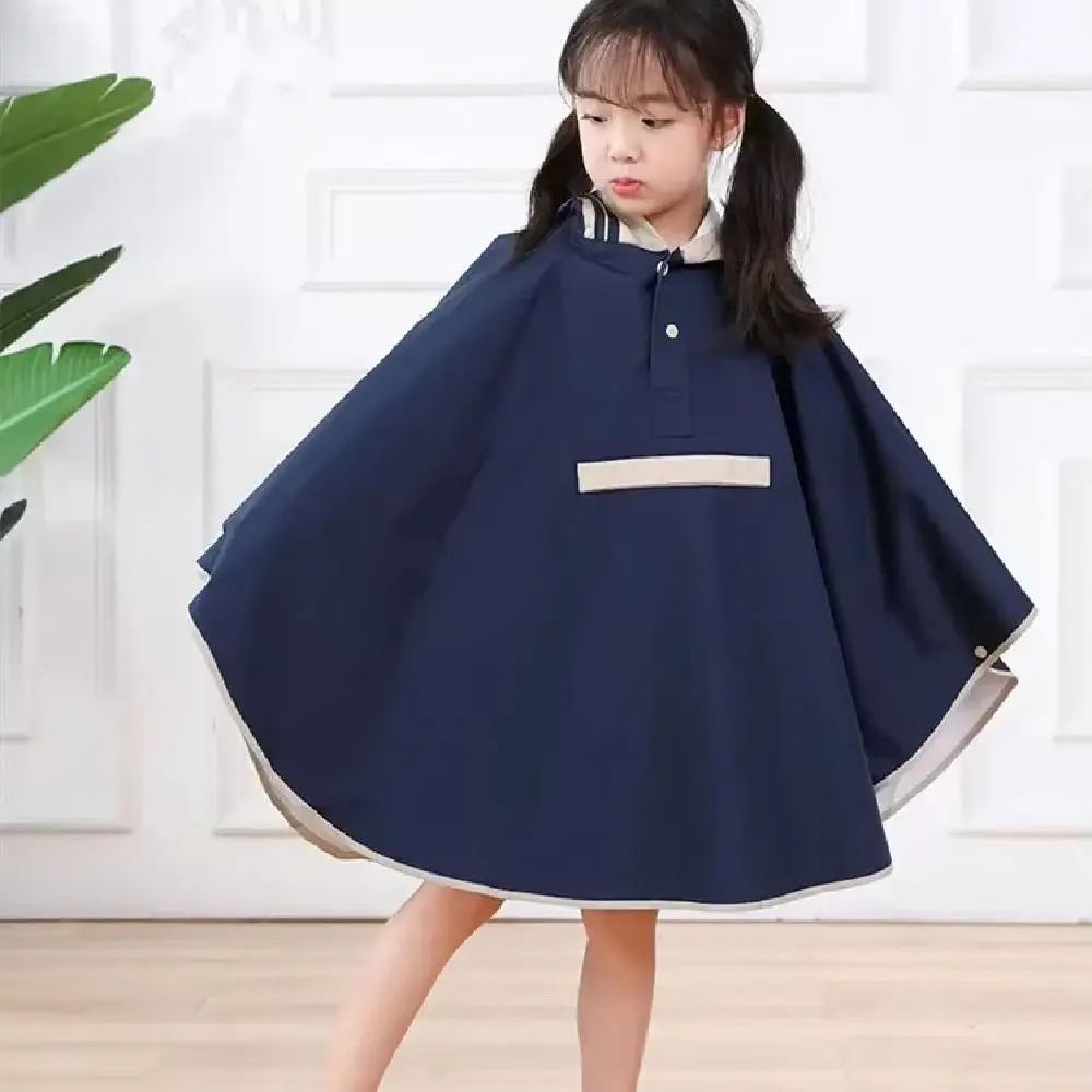 

Дышащий детский плащ-пончо с капюшоном, ветрозащитный, водонепроницаемый, легкий, для учащихся, для активного отдыха