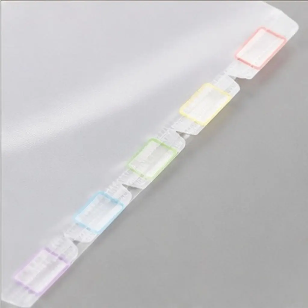 2Pcs Premium Thickened Plastic File Folders Multi-Layer Document Organizer for Office School Home Portable File Classification