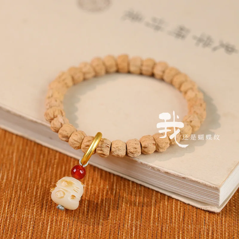 الطبيعية قسط العاطفة البذور سبحة صلاة لطيف شفاء الفحم الرعوي المحروق بودي الرجال والنساء يده سوار