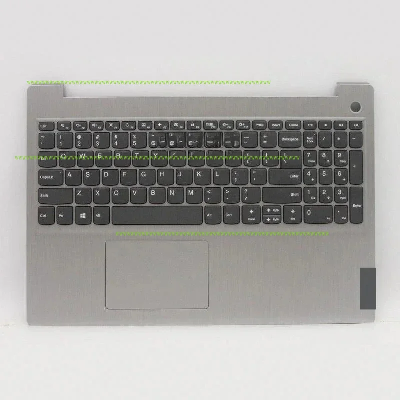 

F New for Lenovo IdeaPad 3 15IML05 Silver US Keyboard Palm Rest with speaker 5CB0X57506 5CB1D02060
