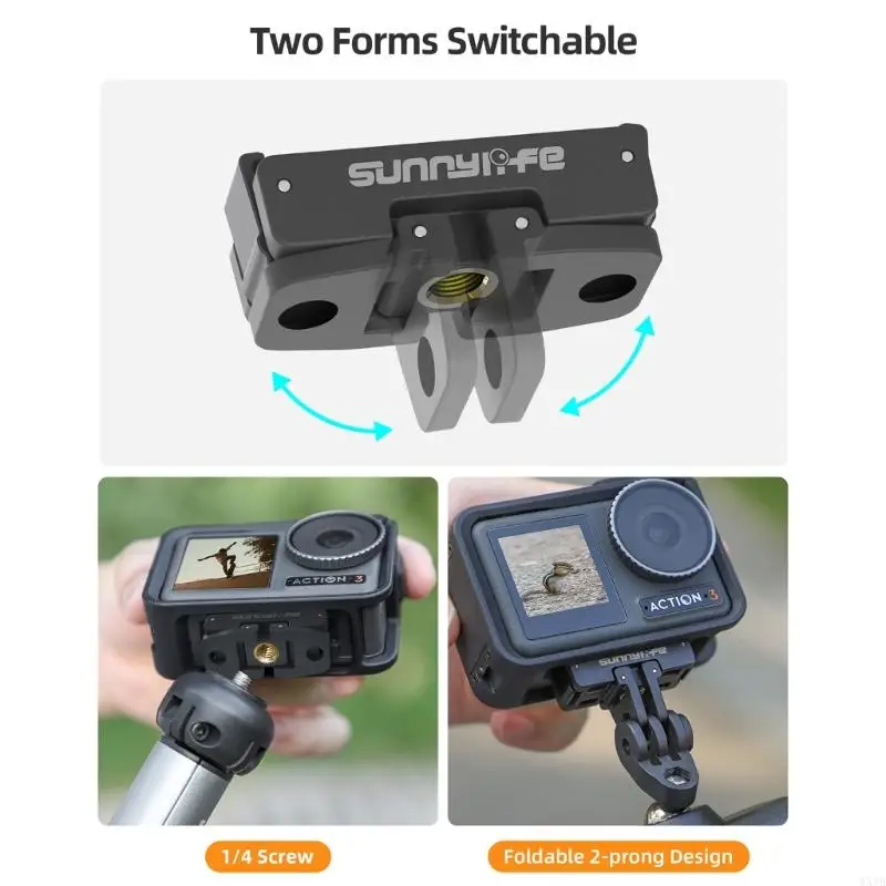 Магнитный адаптер быстрого выпуска для действия 4/3/2 Действия расширения камеры