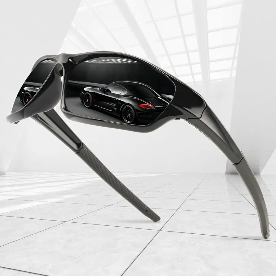 4 قطع أزياء خمر الدراجات نظارات شمسية رياضية الرجال النساء القيادة الصيد تشغيل تسلق الجبال نظارات شمسية UV400 نظارات