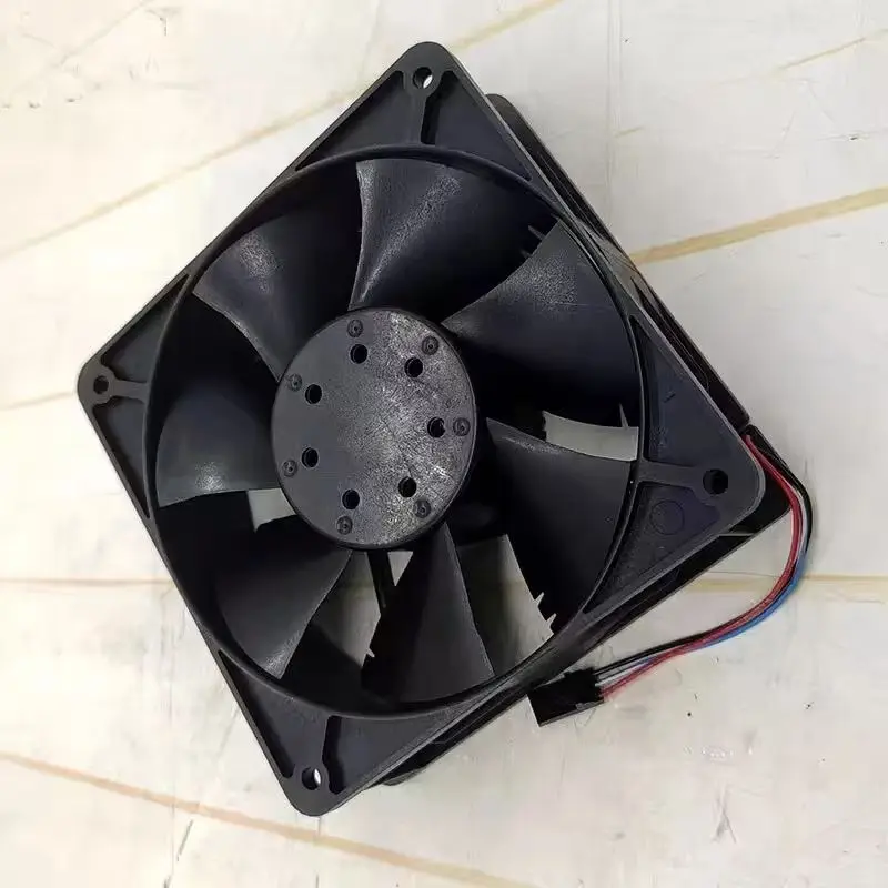 For  MS12S7HX 032855 DC 12V 0.8A 12038 120x120x38mm Dual Ball Bearing Server Inverter Chassis Cooler Fan
