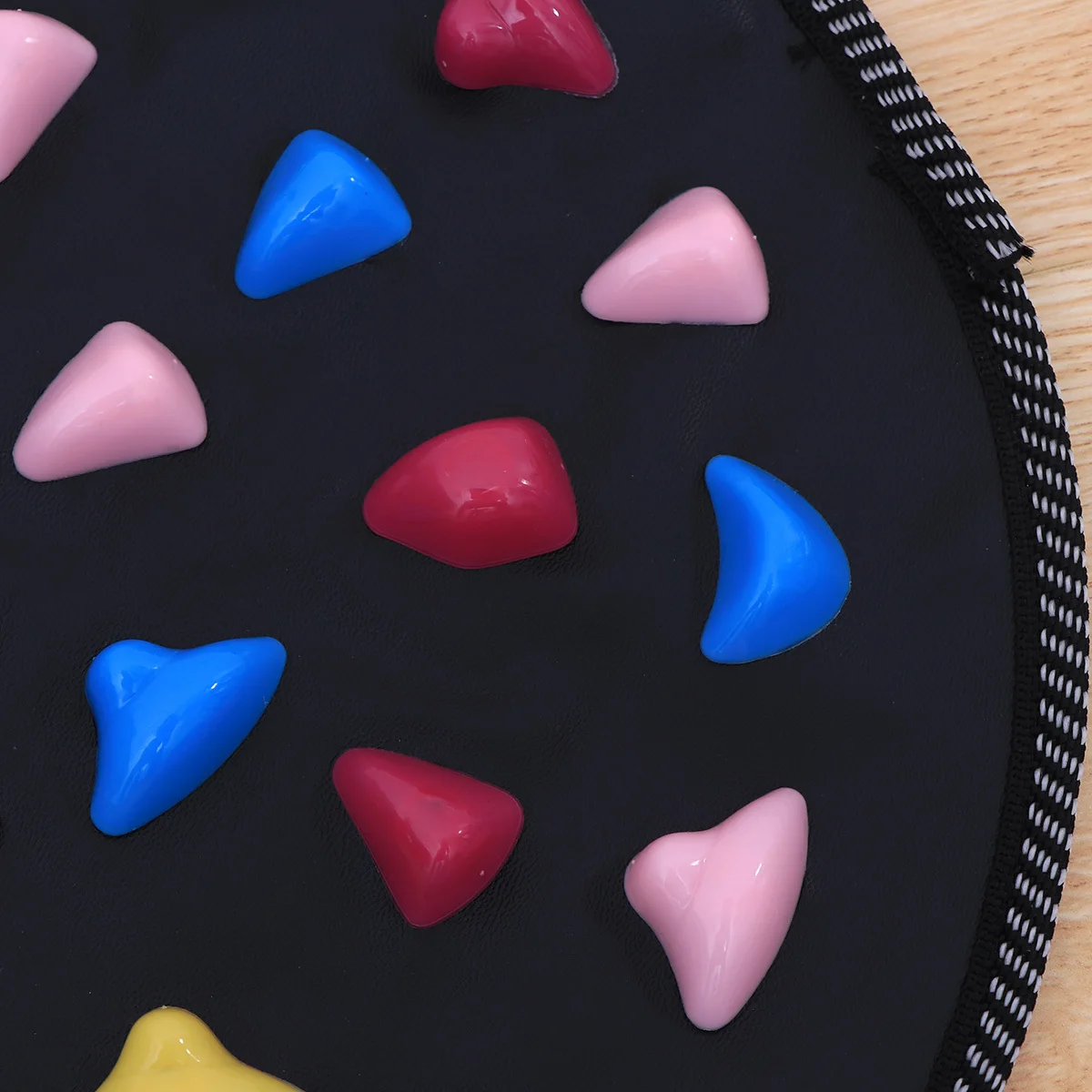 Tapis de Massage des pieds en pierre, rond, soulagement de la douleur, tapis de marche d'acupression, outil de réflexologie pour usage domestique et extérieur