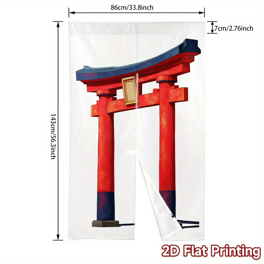 Door Curtain Noren Room Partition Privacy Protection Pendant Japanese Kitchen Poster Decoration Household Multi Size