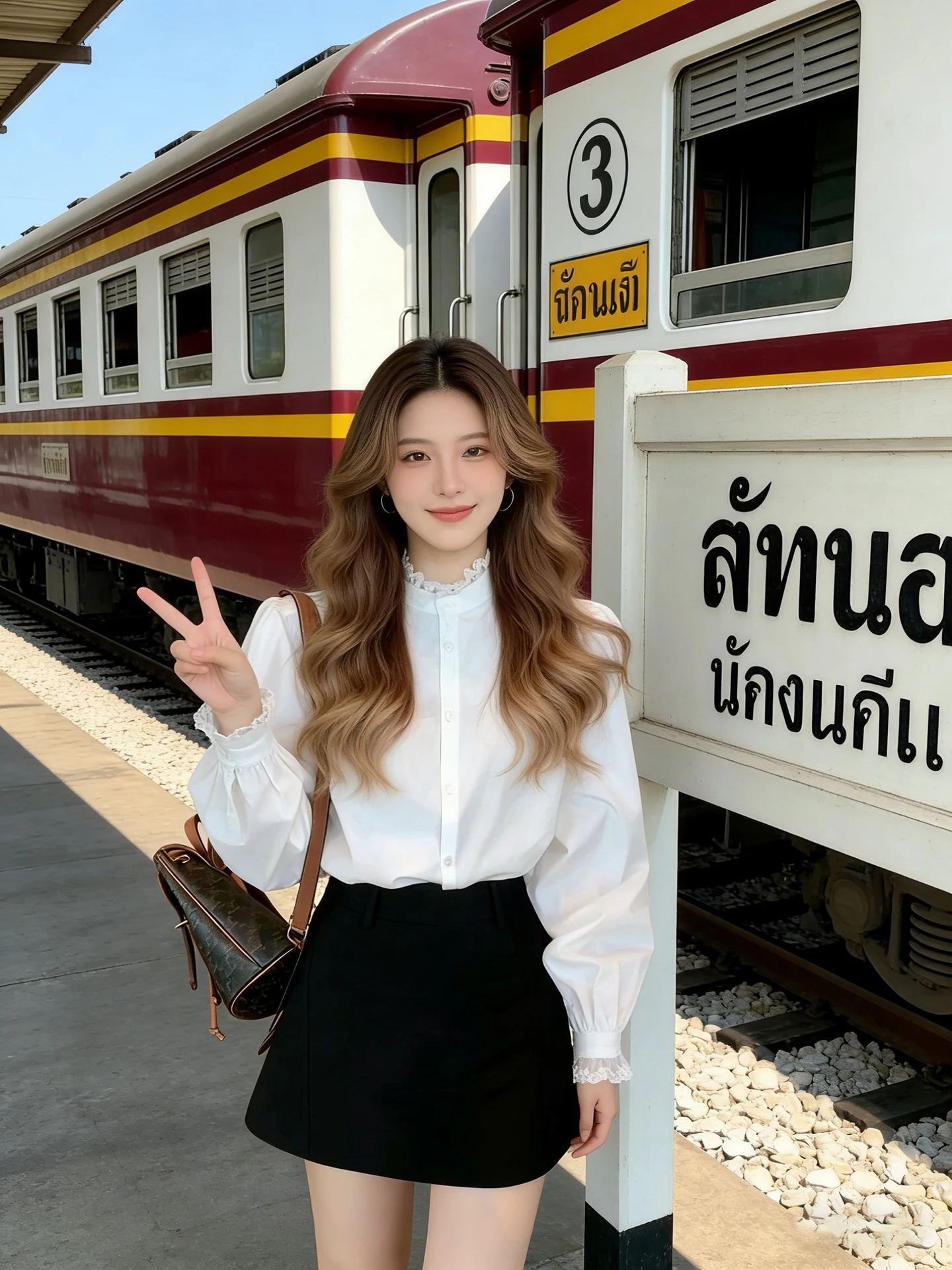 

Elegant White Long Sleeve Lace Trim Shirt Women's Style 2026 Spring New Loose Fit Versatile Top Luxury Sensation Casual Wear