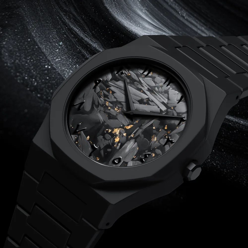 Modern Minimalist Sketching Creative Sports and Leisure Watch Creative Design Waterproof Watch