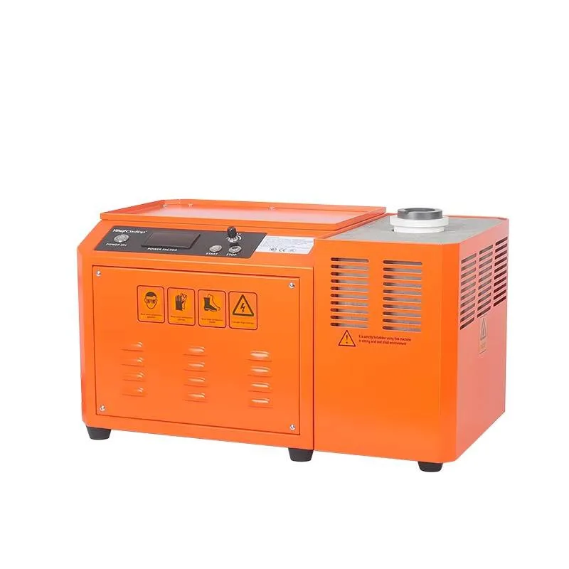

Small Induction Furnace, Used For Gold/Silver/Copper - Medium-Frequency Crucible Melting System With Coil Heating