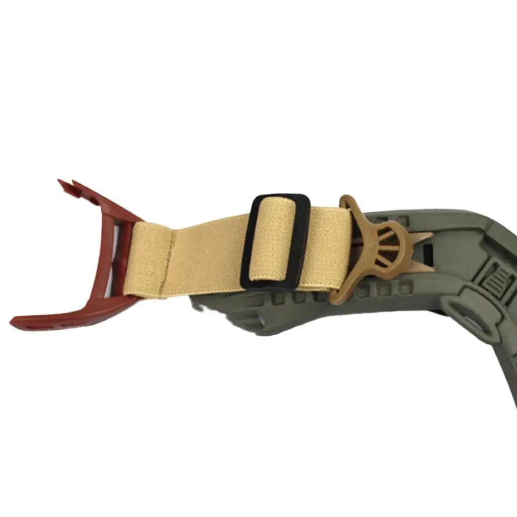 Replacement Strap Locust Goggle Adjustable Elastic Band Helmet Rail Accessory for Airsoft