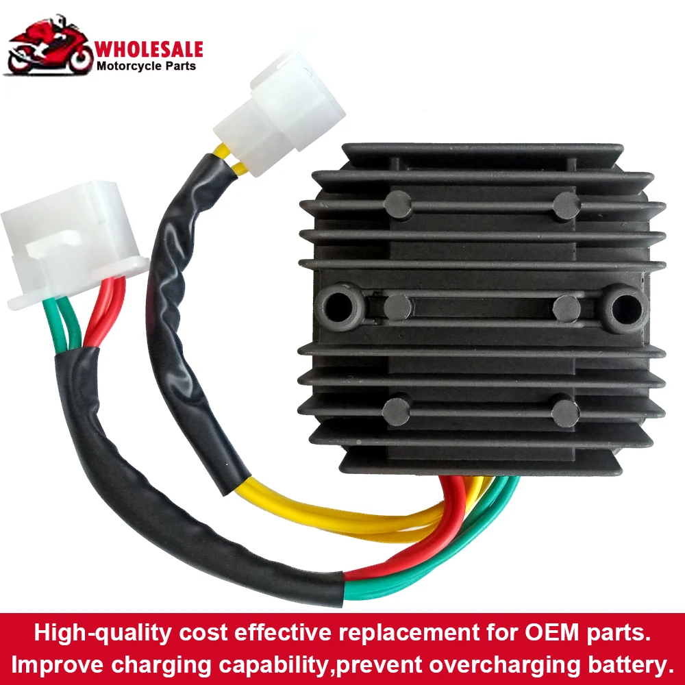 1/2pc Motorcycle Ignition Regulated Voltage Regulator Rectifier For Honda XLV Transalp 600 1989-1999 31600-MS6-921 XLV600 XL600V