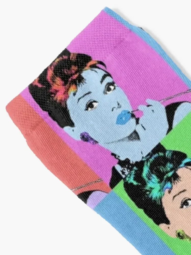 Audrey Hepburn POP Collage #2 Socks gift christmas gift winter thermal cool Socks Woman Men's