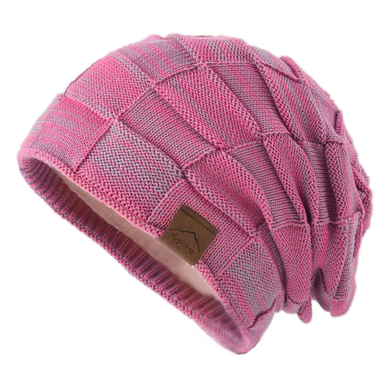 Vielseitige Strickmütze aus Plüsch in verschiedenen Farben für Herbst und Winter mit warmer und modischer Pullovermütze, europäischer und amerikanischer Winterh – Detail 11