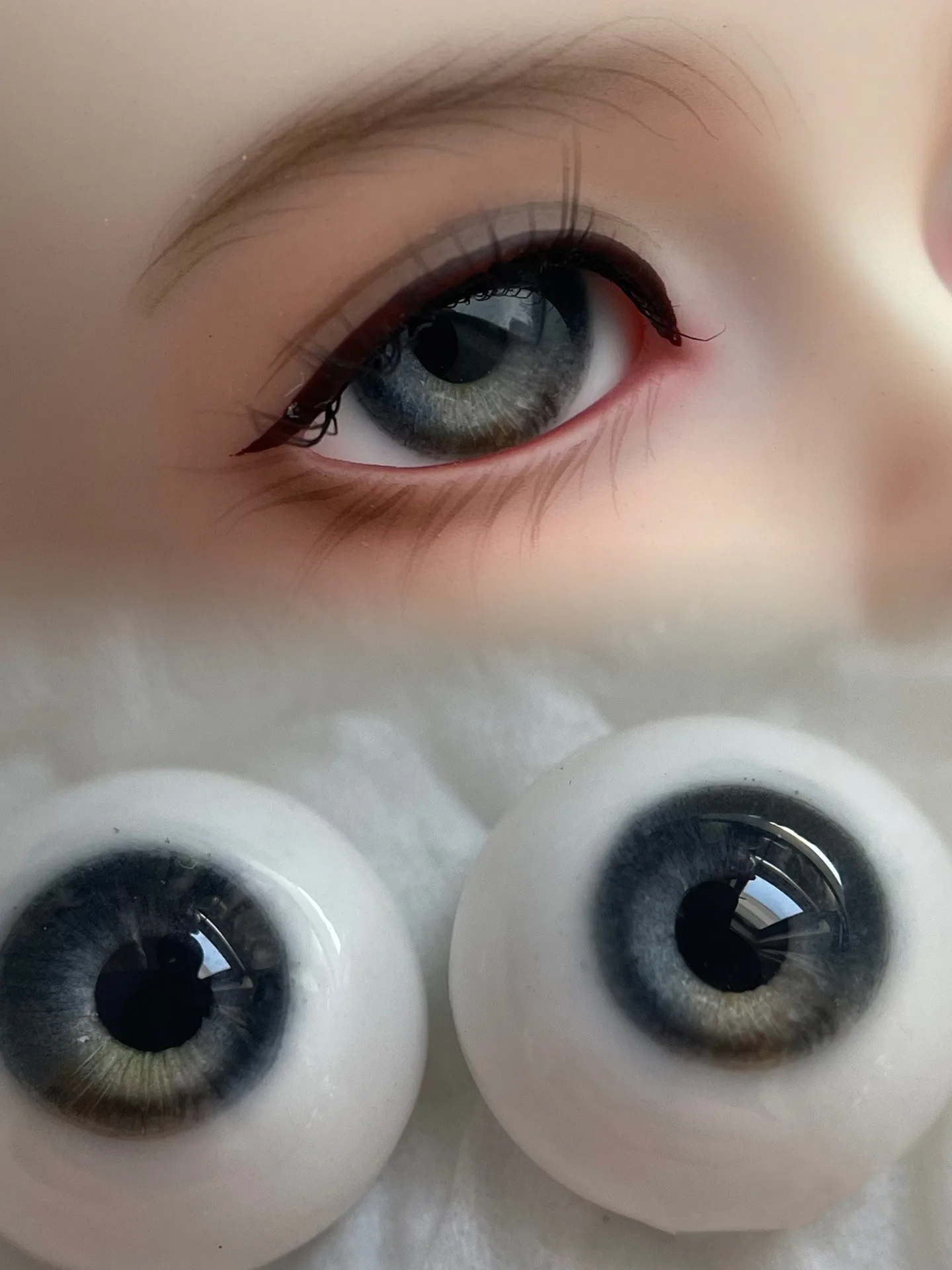 

BJD Doll Craft Plaster Eyes Belgian Soft Ceramic Glue Eyeball Accessories