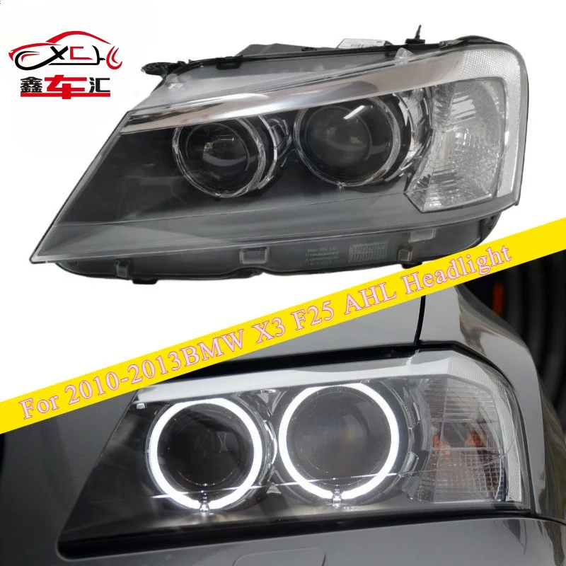 XCH For BMW X3 F25 Headlight 2010-2013 BMW F25 Headlights Xenon HID AHL Headlight Assembly F25 Headlamp 63117276997 63117276998
