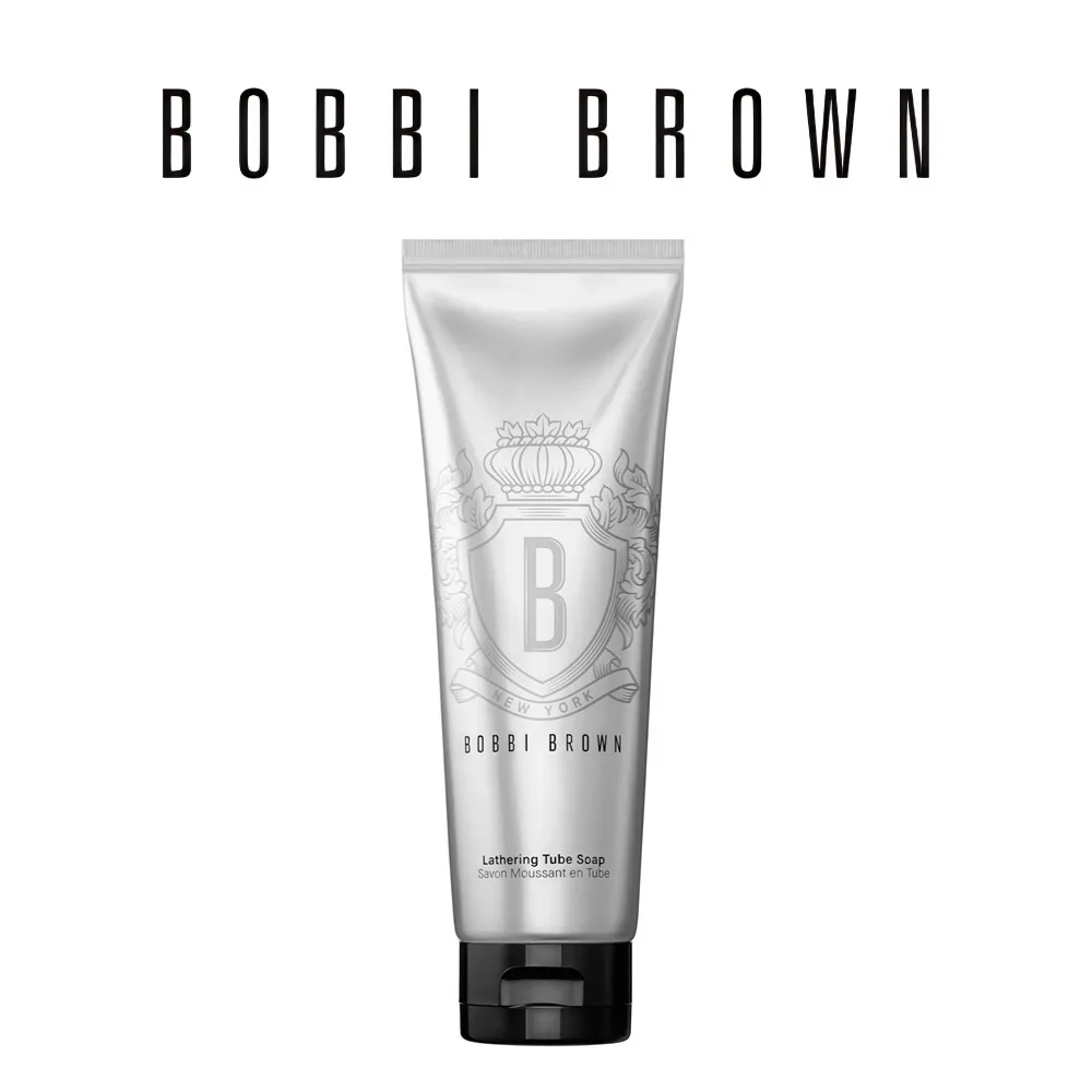 Bobbi Brown Lathering Tube Soap | Cream-to-Foam, Moisture-Boost Cleanser 125ml, Original Facial Skincare, Health Skin Cares