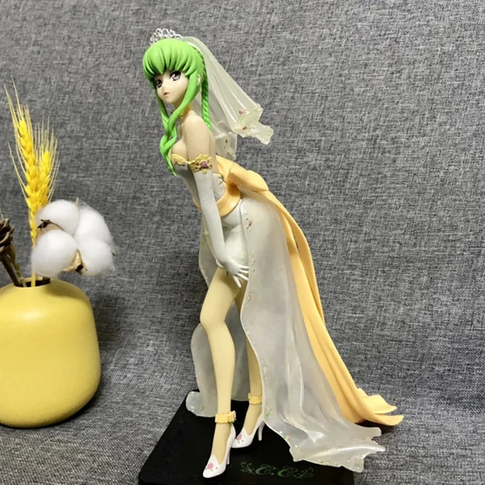 25cm Code Geass CC Wedding Dress Figure Anime Action Figure PVC New Collection Figures Toys