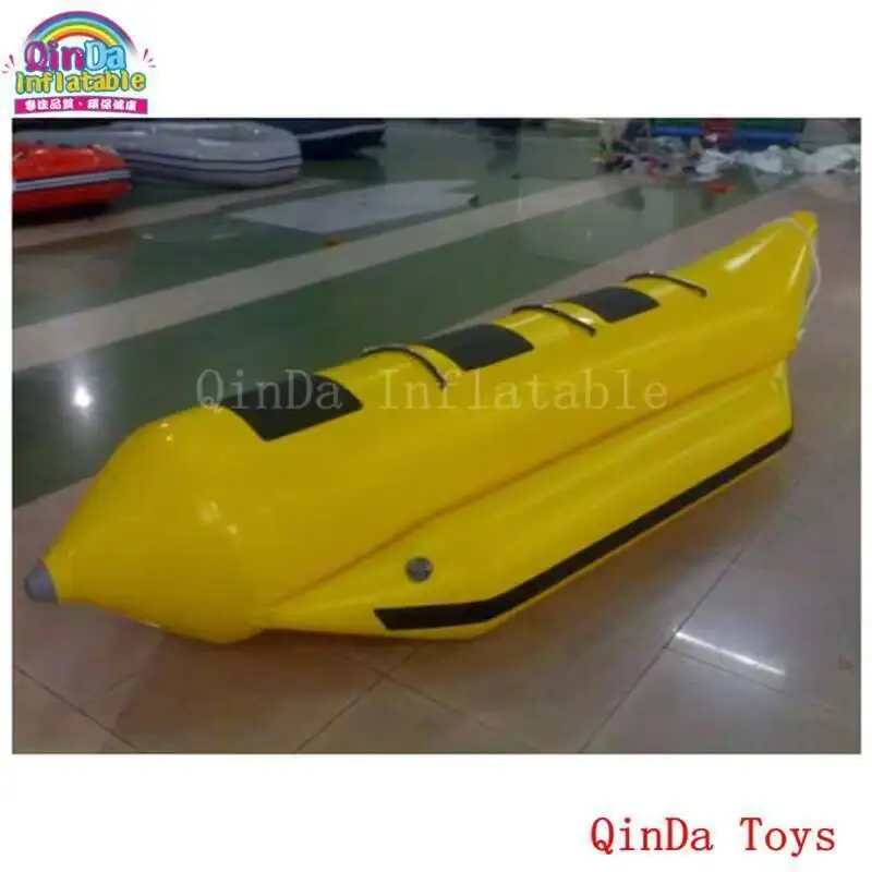 Exciting Water Sport Inflatable Flying Boat ,single Tube 3 Persons Inflatable Water Banana Boat