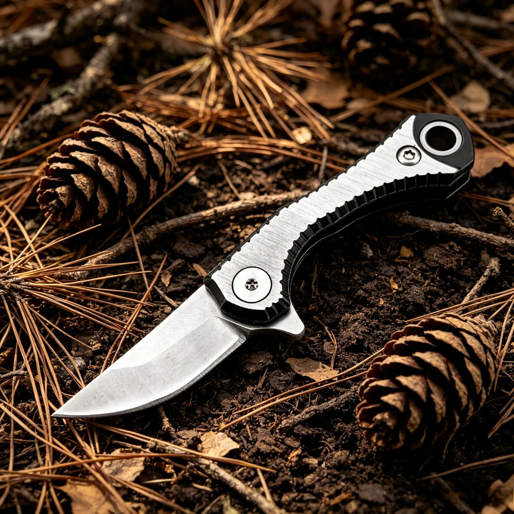 Mini Pocket Folding Knife Daily EDC Box Opening Exploration Hiking Mountaineering Camping Fishing Wear-resistant Portable Tool